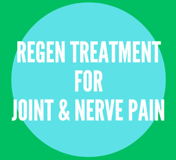 regen treatment for joint pain or nerve pain